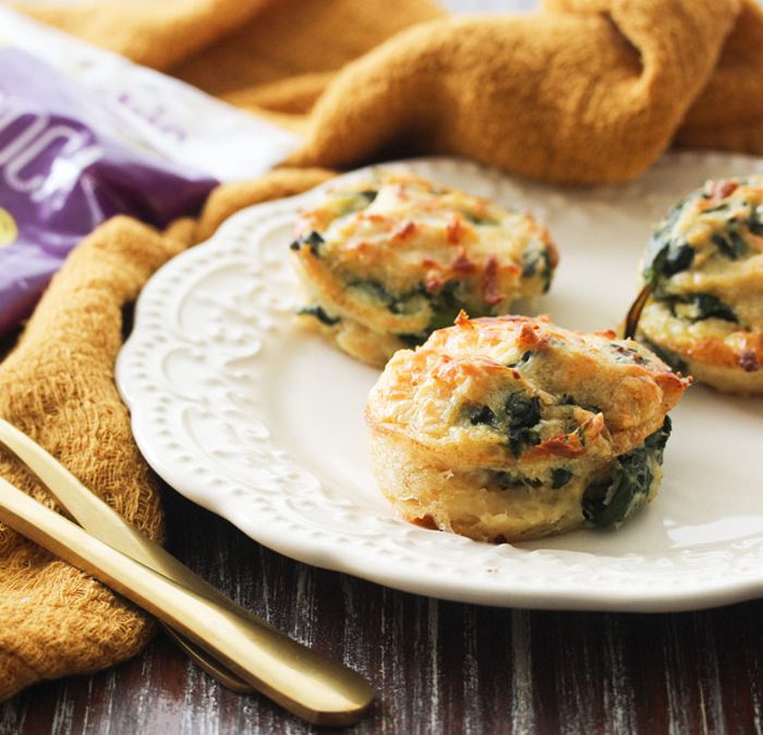 Bolinho de frango com Tapioca Akio