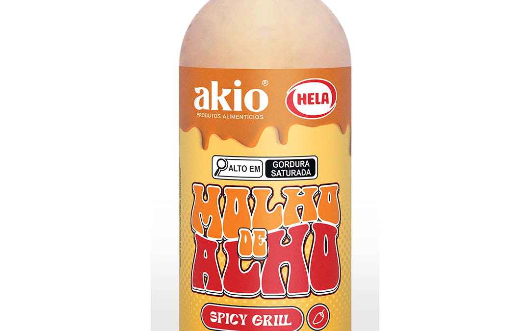 Molho de Alho Spicy Grill Akio & Hela