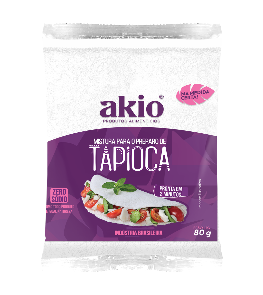 tapioca Tapioca Akio - Akio Roxo